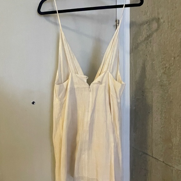NEVER WORN SALE: Aritzia Beige Mini dress - Picture 2 of 3
